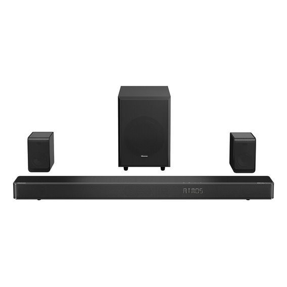 Soundbar Hisense 5.1.2 Ch Subwoofer Inalámbrico Negro