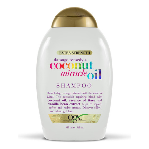 Shampoo Ogx Coconut Miracle Oil 385ml