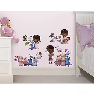 Roommates Rmk2280scs Doc Mcstuffins Peel And Stick Wall Deca