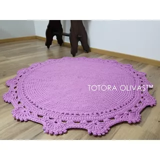 Alfombra Totora Shabby Chic Olivas Increiblemente Bellas!!