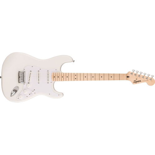 Guitarra Eléctrica Fender Squier Sonic Stratocaster Ht Color Blanco Orientación de la mano Diestro