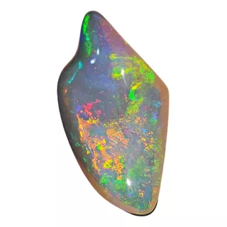 Pedra Opala Natural Extra Arco-íris Gema Preciosa 28,20 Ct's