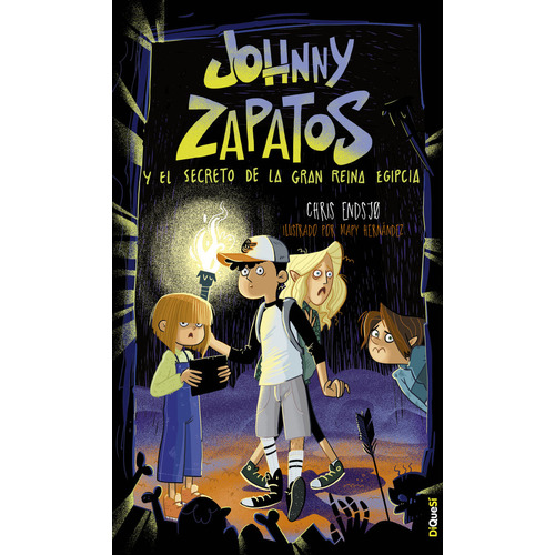 Johnny Zapatos Y El Secreto De La Gran Reina Egipcia, De Endsjo Chris. Editorial Ediciones Diquesi, Tapa Blanda En Español, 2022