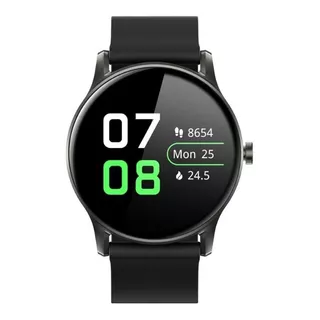 Smartwatch Soundpeats Watch Watch 2 Sport 1.4  Caja 10mm De  Acero  Negra, Malla De  Tpu Y Bisel De  Dlc