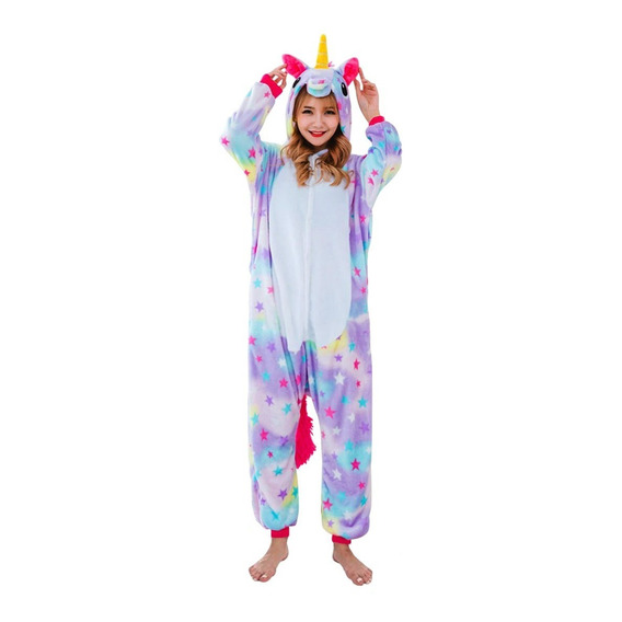 Pijama Unicornio Estrellas Kigurumi Adultos