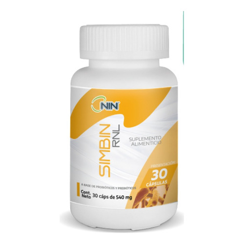 Simbin Rnl Fco 30 Capsulas 540mg Nin Sabor Sin Sabor