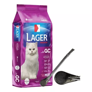 Alimento Lager Gato Castrado 10 Kg + Regalo