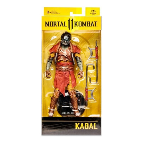 Kabal Rapid Red Version Mortal Kombat Xi Mcfarlane Toys