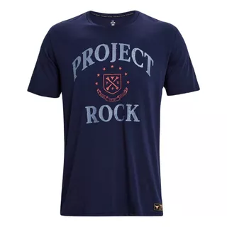 Playera Under Armour Project Rock Hombre 1379748-410