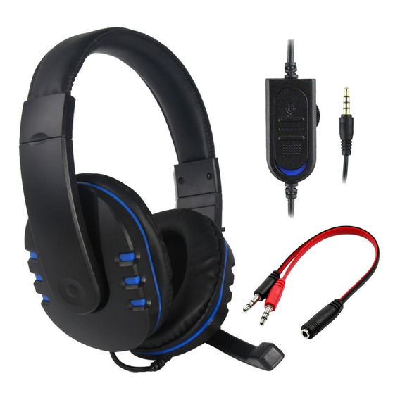 Auricular Gamer Microfono Gaming Xbox Pc Ps4 Youtuber Cuo
