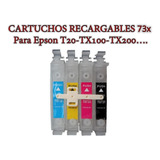 Cartuchos Recargables Epson C92, T20, T21, Tx100