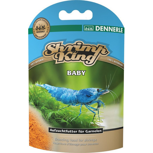 Dennerle Shrimp King Baby 35g Alimento Microgránulos Para Gambas Bebé Larvas Camarón Ingredientes De Alta Calidad