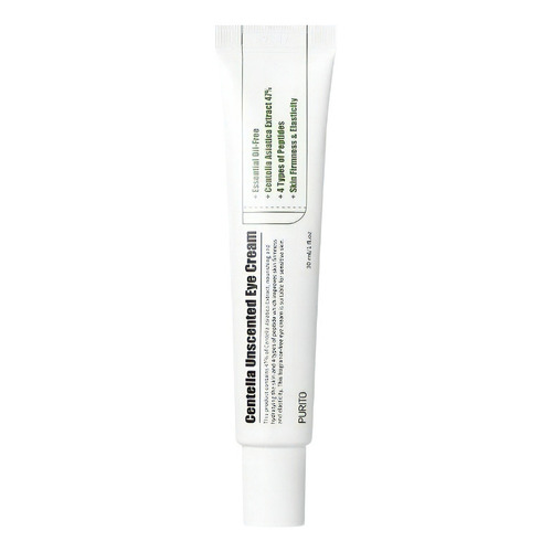 Crema Calmante Centella Unscented Eye Cosméticos Coreanos Momento de aplicación Día/Noche Tipo de piel Mixta