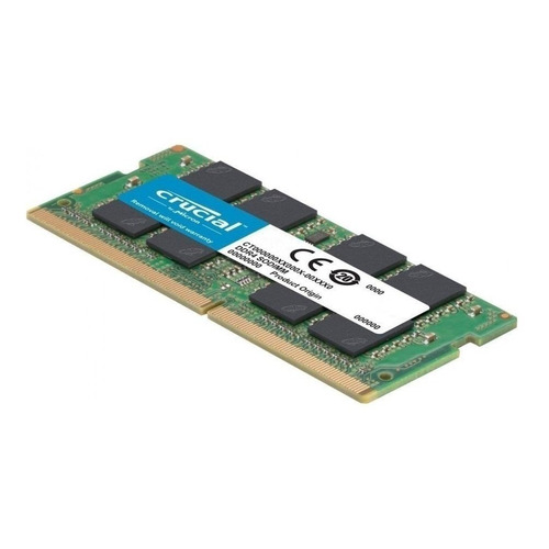 Memoria RAM color verde  8GB 1 Crucial CT8G4SFRA266