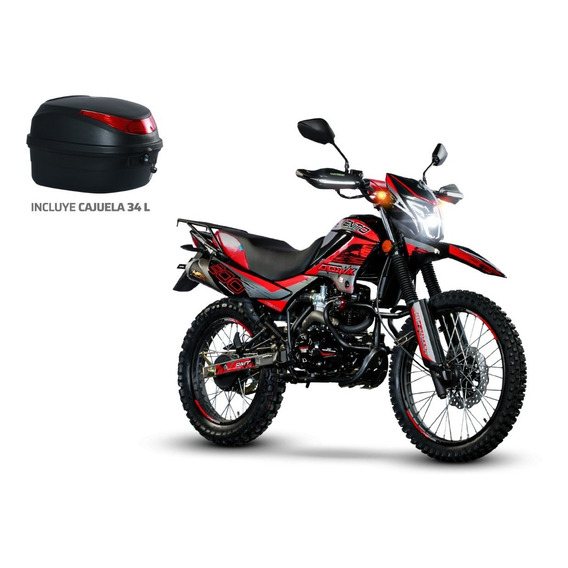 Motocicleta Vento Crossmax 200 Negro 2023