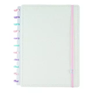 Caderno Inteligente Grande 80fls Let´s Glitter Colorful Ci