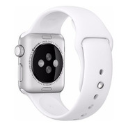 Pulseira De Silicone Sport Branca P/ Apple Watch 42/44mm