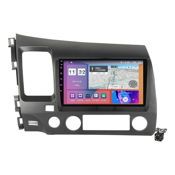 Autoradio Android Honda Civic 2006-2012 4+64gb 8core