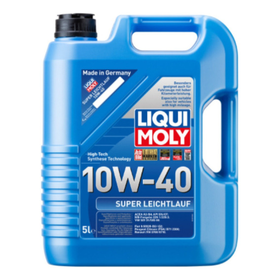 Aceite Synthetic 10w40 Liqui Moly Super Leichtlauf 5l