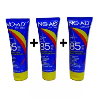 3 Protector Solar No Ad 85x89ml - Ml A $738