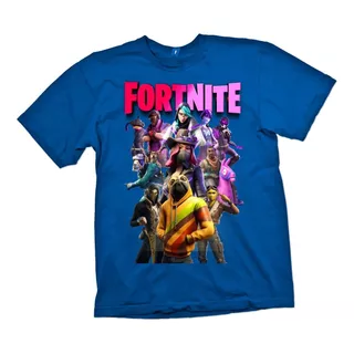 Polera Fortnite Estampada En Dtf Cod 002