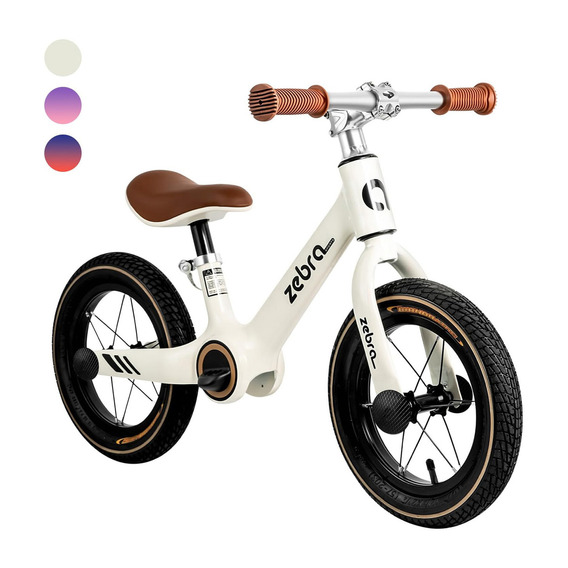 Hibabee Bicicleta De Balance Para Niños,con Asiento Pe Ajustable Y Descansa Pies,llantas Anti Punción De 12&14 Pulgadas,bicicletas Sin Pedales Para Niños Y Niñas De 1-5 Años,rojo/azul--12inch