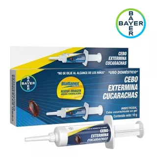 Cebo Extermina Cucarachas De Bayer Jeringa 10grs