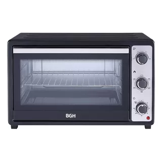 Horno De Mesa Eléctrico Bgh Bhe55m23n 55l Negro 220v