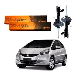  Par Amortecedor Dianteiro New Fit 1.4 1.5 2009 A 2013