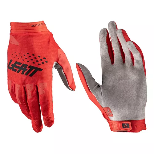 Guantes motocross niño leatt moto 1.5 mini rojo