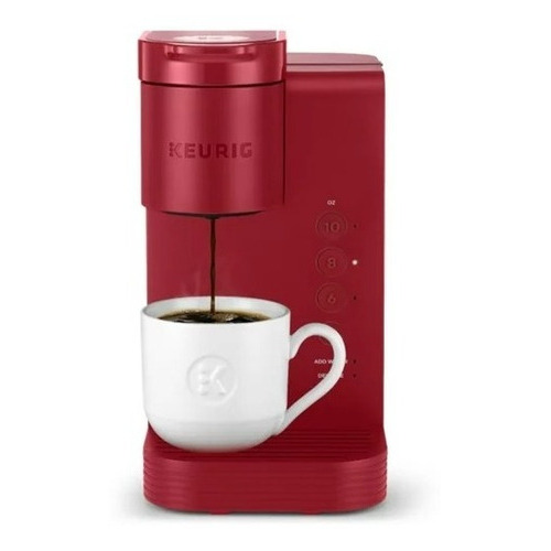 Keurig K-express Essentials Single Serve Kcup Cafetera, Roja Color Rojo