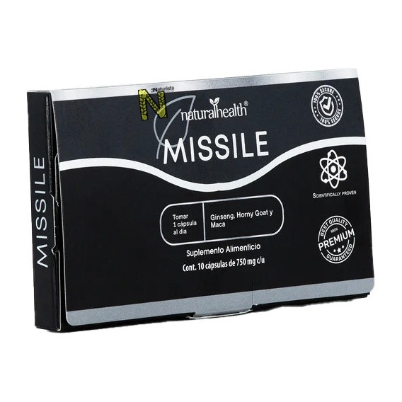 Missile (10 Caps) Naturalhealth Premium