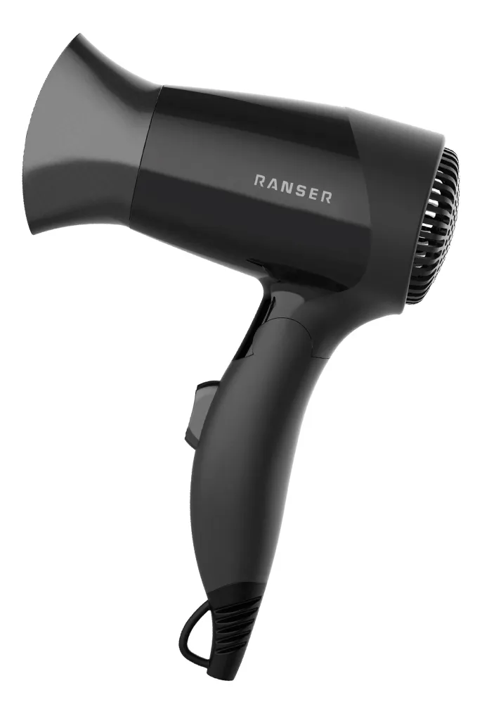Secador De Cabello Ranser Ticinese Hd-350 1200w Color Negro