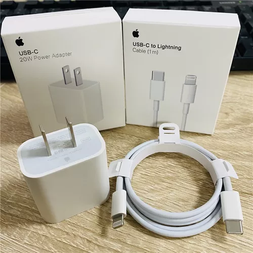 Cable Adaptador de Cargador rápido USB-C tipo C para Apple iPhone