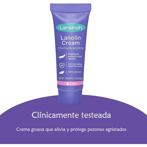 Crema Lanolina Lansinoh Para Pezones