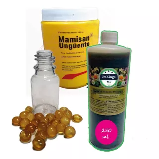 Jmk Natural | Kit 21 Perlas Mamisan Pfizer Y Posparto 250 Ml