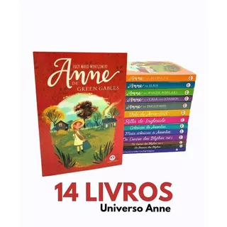 Coleção 14 Livros Da Serie Anne With An E + Diário Anne Novo