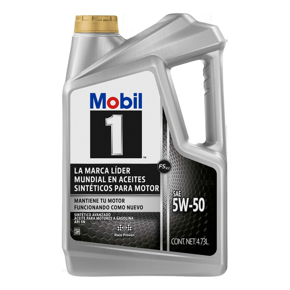 Mobil 1 Fs X2 5w-50 Garrafa Api Sn Mobil 126418