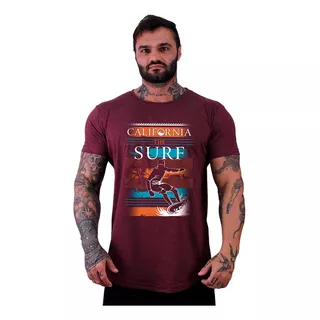 Camiseta Longline Masculina Mxd Conceito Surf Casual Beach