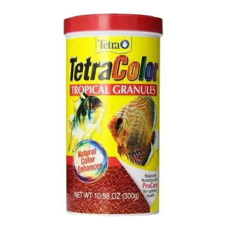 Alimento Para Peces Resalta Color Tetracolor Granules 300g