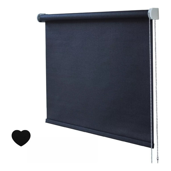 Roller Screen - Para Exterior, Lavable - 200 X 220 Color Negro