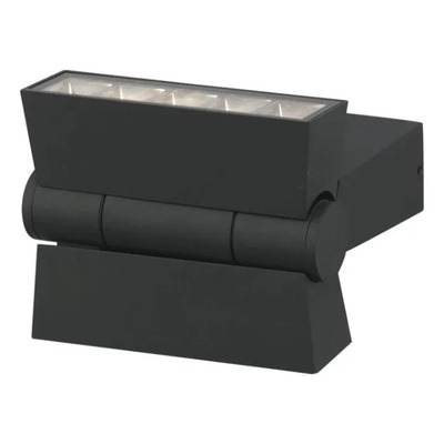 Aplique Class Bidireccional Exterior 7109 2x5w 3000k Negro Negro