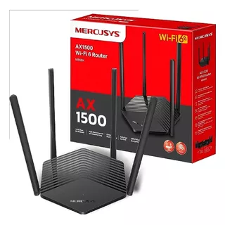 Router Mercusys Mr60x Ax1500 Fibra Gigabit Dualband Wifi 6