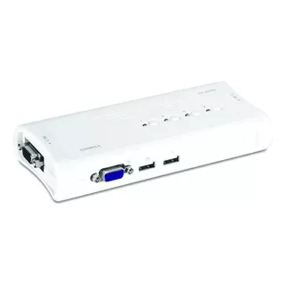 Trendnet Switch Kvm Usb Tk-407k  4 Puertos 