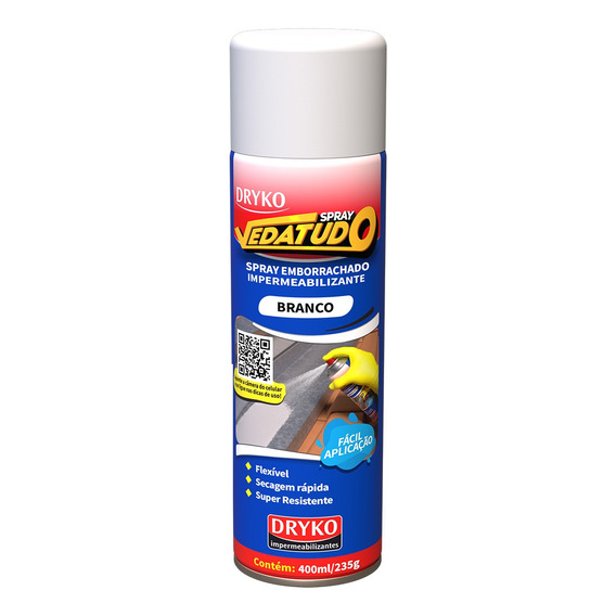 Dryko Spray Sellador Impermeabilizante Blanco 400ml