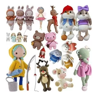 Pack + 8.000 Receitas Amigurumi - Completo E Atualizado 2023