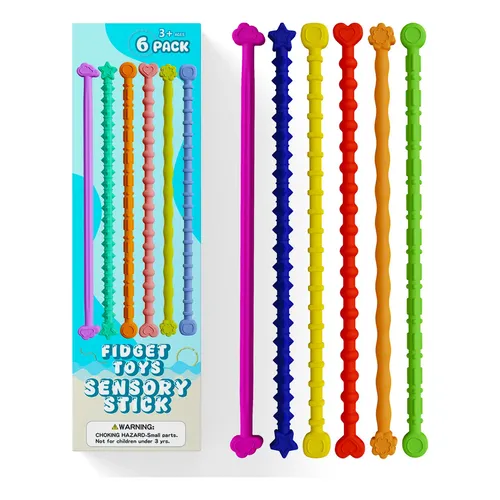 Paquete de 2 juguetes sensoriales para aliviar la ansiedad, juguete para autismo y autismo, juguete de silicona para TDA y TDAH, regalo novedoso, mezcla de arcoíris (2 juegos de arcoíris Paquete de 2 juguetes sensoriales para aliviar la ansiedad, juguete para autismo y autismo, juguete de silicona para TDA y TDAH, regalo novedoso, mezcla de arcoíris (2 juegos de arcoíris