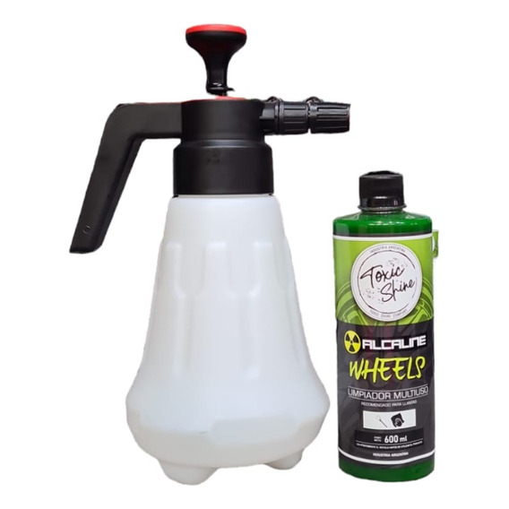 Pulverizador Foam Sprayer Spta + Alcaline Wells Toxic Shine