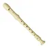 Flauta Doce Soprano Yamaha Yrs23g Germanica Cor Bege