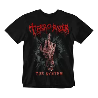 Camiseta Death Metal Grindcore Terrorizer C16